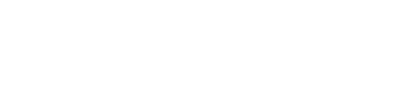 BSI ISO 9001, ISO/IEC 20000-1 & ISO/IEC 27001